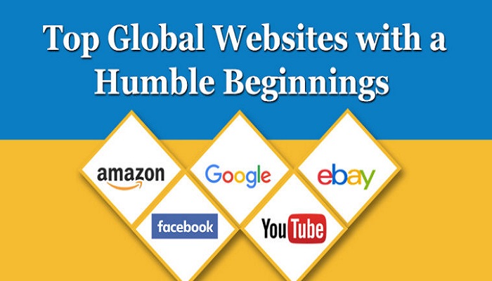 Top Global Websites with a Humble Beginnings